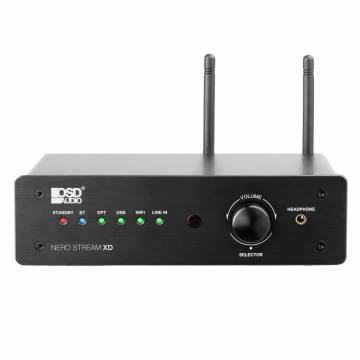 OSD Nero 120W Hi-Fi DAC Class D Amplifier, Bluetooth®, Wi-Fi, Optical, RCA, 3.5MM, & Remote